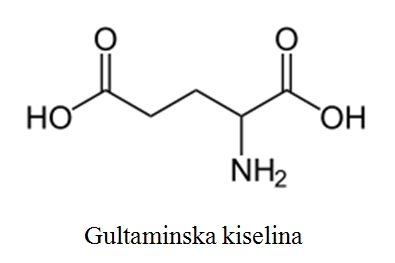 Glutaminska kiselina formula