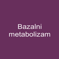 Bazalni metabolizam